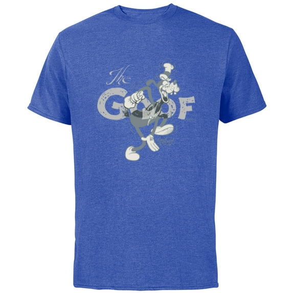 Disney 100 Goofy The Goof Walt Disney Retro Vintage D100 - Short Sleeve Cotton T-Shirt for Adults - Customized-Royal Heather