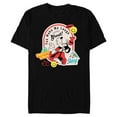 thumbnail image 1 of Disney 100 Goofy You Make Me Laugh Happy Faces Stickers D100 - Short Sleeve Blended T-Shirt for Adults - Customized-Black, 1 of 5