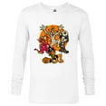 thumbnail image 1 of Disney 100 Mickey Donald Goofy & Pluto Halloween Costumes - Long Sleeve T-Shirt for Men - Customized-White, 1 of 5