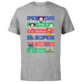 thumbnail image 1 of Disney 100 Mickey & Friends Merry Christmas You Lovely Bunch - Short Sleeve Cotton T-Shirt for Adults - Customized-Athletic Heather, 1 of 5