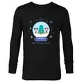 thumbnail image 1 of Disney 100 Mickey Minnie Chip Dale Pluto Christmas SnowGlobe - Long Sleeve T-Shirt for Men - Customized-Black, 1 of 5