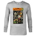 thumbnail image 1 of Disney 100 Mickey & More Halloween Party Stickers Style D100 - Long Sleeve T-Shirt for Men - Customized-Athletic Heather, 1 of 5