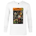thumbnail image 1 of Disney 100 Mickey & More Halloween Party Stickers Style D100 - Long Sleeve T-Shirt for Men - Customized-White, 1 of 5