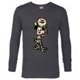 thumbnail image 1 of Disney 100 Mickey Mouse Halloween Classic Skeleton Costume - Long Sleeve T-Shirt for Men - Customized-Charcoal Heather, 1 of 5