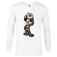 thumbnail image 1 of Disney 100 Mickey Mouse Halloween Classic Skeleton Costume - Long Sleeve T-Shirt for Men - Customized-White, 1 of 5