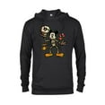 thumbnail image 1 of Disney 100 Mickey Mouse Skeleton Costume Halloween D100 - Pullover Hoodie for Adults - Customized-Black, 1 of 5