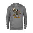 thumbnail image 1 of Disney 100 Mickey Mouse Skeleton Costume Halloween D100 - Pullover Hoodie for Adults - Customized-Graphite Heather, 1 of 5
