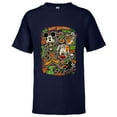 thumbnail image 1 of Disney 100 Mickey Nightmare Before Christmas Halloween D100 - Short Sleeve T-Shirt for Kids - Customized-Athletic Navy, 1 of 5