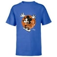 thumbnail image 1 of Disney 100 Minnie Mouse Excited Since 1928 Vintage D100 - Short Sleeve T-Shirt for Kids - Customized-Royal, 1 of 5