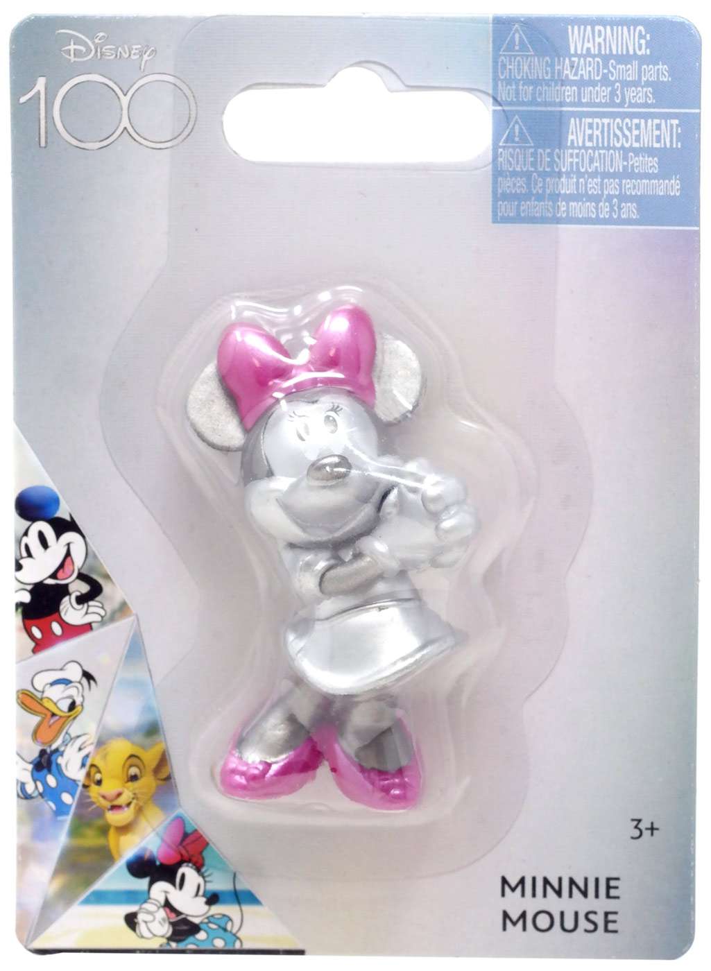 Disney 100 Minnie Mouse Mini Figure Metallic Walmart