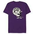 thumbnail image 1 of Disney 100 Minnie Mouse Sassy and Sweet Since 1928 D100 - Short Sleeve Blended T-Shirt for Adults - Customized-Purple, 1 of 5
