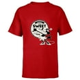 thumbnail image 1 of Disney 100 Minnie Mouse Sassy and Sweet Since 1928 D100 - Short Sleeve T-Shirt for Kids - Customized-Red, 1 of 5