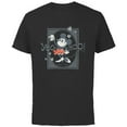 thumbnail image 1 of Disney 100 Minnie Mouse Yoo-Hoo! Est 1928 Vintage D100 - Short Sleeve Cotton T-Shirt for Adults - Customized-Black, 1 of 5
