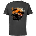 thumbnail image 1 of Disney 100 Nightmare Before Christmas Halloween Necks Victim - Short Sleeve Cotton T-Shirt for Adults - Customized-Charcoal Heather, 1 of 5