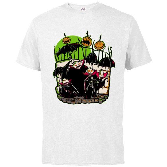Disney 100 Nightmare Before Christmas Halloween Vampires - Short Sleeve Cotton T-Shirt for Adults - Customized-White