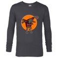 thumbnail image 1 of Disney 100 Nightmare Before Christmas Halloween Wolfman - Long Sleeve T-Shirt for Men - Customized-Charcoal Heather, 1 of 5