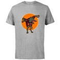 thumbnail image 1 of Disney 100 Nightmare Before Christmas Halloween Wolfman - Short Sleeve Cotton T-Shirt for Adults - Customized-Athletic Heather, 1 of 5