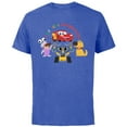 thumbnail image 1 of Disney 100 Pixar A Magical Celebration Anniversary D100 - Short Sleeve Cotton T-Shirt for Adults - Customized-Royal Heather, 1 of 5