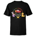 thumbnail image 1 of Disney 100 Pixar A Magical Celebration Anniversary D100 - Short Sleeve T-Shirt for Kids - Customized-Black, 1 of 5