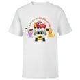 thumbnail image 1 of Disney 100 Pixar A Magical Celebration Anniversary D100 - Short Sleeve T-Shirt for Kids - Customized-White, 1 of 5