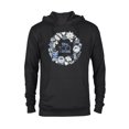 thumbnail image 1 of Disney 100 Pixar Happy Faces Blue Sticker Circle D100 - Pullover Hoodie for Adults - Customized-Black, 1 of 5