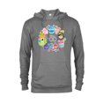 thumbnail image 1 of Disney 100 Pixar Happy Faces Sticker Circle D100 - Pullover Hoodie for Adults - Customized-Graphite Heather, 1 of 5
