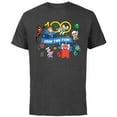 thumbnail image 1 of Disney 100 Pixar Join the Fun Anniversary D100 - Short Sleeve Cotton T-Shirt for Adults - Customized-Charcoal, 1 of 5