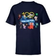 thumbnail image 1 of Disney 100 Pixar Join the Fun Anniversary D100 - Short Sleeve T-Shirt for Kids - Customized-Navy, 1 of 5