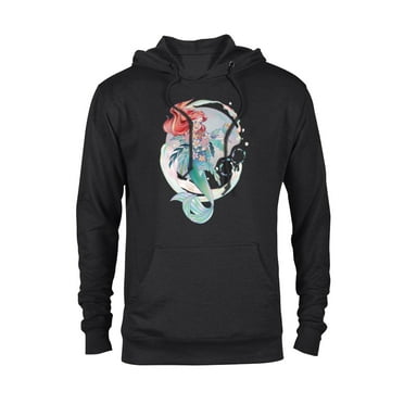 Disney 100 Platinum Princess Collection Ariel D100 - Pullover Hoodie for Adults - Customized-Black
