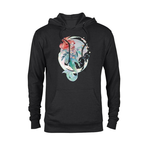 Disney 100 Platinum Princess Collection Ariel D100 - Pullover Hoodie for Adults - Customized-Black