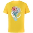 thumbnail image 1 of Disney 100 Platinum Princess Collection Ariel D100 - Short Sleeve Cotton T-Shirt for Adults - Customized-Yellow, 1 of 5