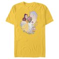 thumbnail image 1 of Disney 100 Platinum Princess Collection Belle D100 - Short Sleeve Blended T-Shirt for Adults - Customized-Yellow, 1 of 5