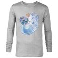 thumbnail image 1 of Disney 100 Platinum Princess Collection Cinderella D100 - Long Sleeve T-Shirt for Men - Customized-Athletic Heather, 1 of 5