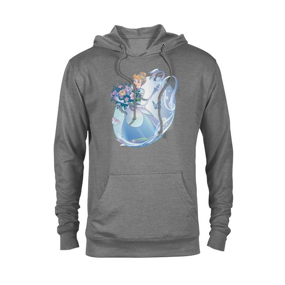 Disney 100 Platinum Princess Collection Cinderella D100 - Pullover Hoodie for Adults - Customized-Athletic Heather