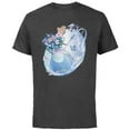 thumbnail image 1 of Disney 100 Platinum Princess Collection Cinderella D100 - Short Sleeve Cotton T-Shirt for Adults - Customized-Charcoal, 1 of 5