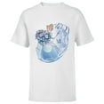 thumbnail image 1 of Disney 100 Platinum Princess Collection Cinderella D100 - Short Sleeve T-Shirt for Kids - Customized-White, 1 of 5