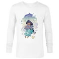thumbnail image 1 of Disney 100 Platinum Princess Collection Jasmine D100 - Long Sleeve T-Shirt for Men - Customized-White, 1 of 5