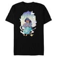 thumbnail image 1 of Disney 100 Platinum Princess Collection Jasmine D100 - Short Sleeve Blended T-Shirt for Adults - Customized-Black, 1 of 5
