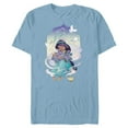 thumbnail image 1 of Disney 100 Platinum Princess Collection Jasmine D100 - Short Sleeve Blended T-Shirt for Adults - Customized-Ocean Blue, 1 of 5