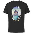 thumbnail image 1 of Disney 100 Platinum Princess Collection Jasmine D100 - Short Sleeve Cotton T-Shirt for Adults - Customized-Black, 1 of 5