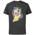 thumbnail image 1 of Disney 100 Platinum Princess Collection Snow White D100 - Short Sleeve Cotton T-Shirt for Adults - Customized-Charcoal, 1 of 5