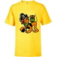 thumbnail image 1 of Disney 100 Pluto Halloween Classic Pirate Captain Costume - Short Sleeve T-Shirt for Kids - Customized-Sunflower, 1 of 5