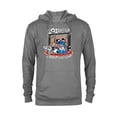 thumbnail image 1 of Disney 100 Stitch in Costume 101 Dalmatians Fun & Scrump - Pullover Hoodie for Adults - Customized-Athletic Heather, 1 of 5