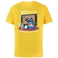 thumbnail image 1 of Disney 100 Stitch in Costume 101 Dalmatians Fun & Scrump - Short Sleeve Cotton T-Shirt for Adults - Customized-Yellow, 1 of 5