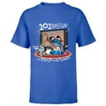 thumbnail image 1 of Disney 100 Stitch in Costume 101 Dalmatians Fun & Scrump - Short Sleeve T-Shirt for Kids - Customized-Royal, 1 of 5