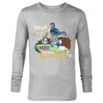 thumbnail image 1 of Disney 100 Stitch in Costume Bambi They Call Me Thumper - Long Sleeve T-Shirt for Men - Customized-Athletic Heather, 1 of 5