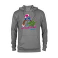 thumbnail image 1 of Disney 100 Stitch in Costume Cheshire Cat Wonderland Welcome - Pullover Hoodie for Adults - Customized-Athletic Heather, 1 of 5