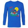 thumbnail image 1 of Disney 100 Stitch in Costume Little Mermaid Under the Sea - Long Sleeve T-Shirt for Men - Customized-Navy, 1 of 5
