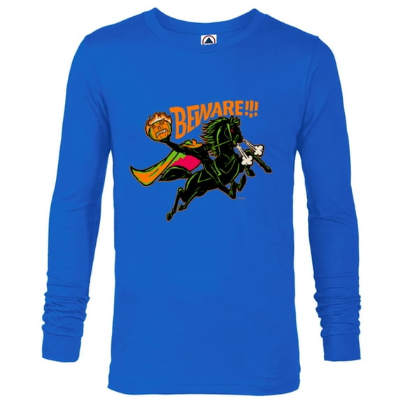 Disney 100 The Headless Horseman Halloween Beware!!! D100 - Long Sleeve T-Shirt for Men - Customized-Royal