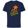thumbnail image 1 of Disney 100 The Headless Horseman with Sword Halloween - Short Sleeve Cotton T-Shirt for Adults - Customized-Athletic Navy, 1 of 5